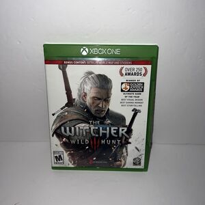 The Witcher 3: Wild Hunt - Microsoft Xbox One - With Map and Manual CIB Complete